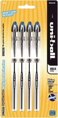 Uni-Ball - Roller Ball 0.8mm Stick Pen - Blue & Black - Makers Industrial Supply