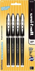 Uni-Ball - Roller Ball 0.5mm Stick Pen - Black - Makers Industrial Supply