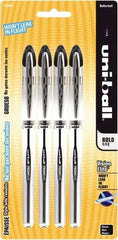 Uni-Ball - Roller Ball 0.8mm Stick Pen - Black - Makers Industrial Supply