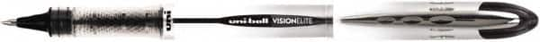 Uni-Ball - Roller Ball 0.5mm Stick Pen - Black - Makers Industrial Supply