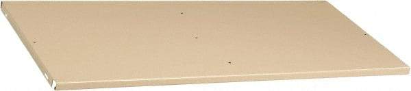 Tennsco - Champagne/Putty, Steel, Cabinet Shelf - 36" Wide x 24" Deep Body - Makers Industrial Supply