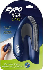 Expo - Dry Eraser - Includes 8 Peel Off Layers, For Use with Dry Erase Marker Boards - Makers Industrial Supply