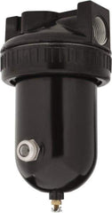 PRO-SOURCE - 300 CFM Oil/Water Condensate Separation Filter - 1" 250 psi, Manual Drain - Makers Industrial Supply