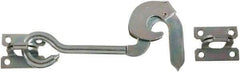 National Mfg. - 8" Bar Latch Length, Steel Gate Latch - Zinc Plated - Makers Industrial Supply