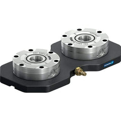 Schunk - NSL Manual CNC Quick Change Clamping Module - 2 Module Center, Top Mount, 7,500 kN Retention Force, 6 bar (87 Lb/Sq In) Unlocking Pressure, 0.005mm Repeatability - Makers Industrial Supply