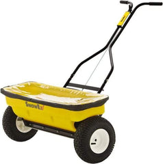 Trynex - 160 Lb Polyethylene Walk Behind Drop Landscape Spreader - 12" Pneumatic Wheels - Makers Industrial Supply