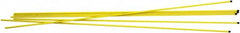 Trynex - 48" High x 1/2" Wide Snow Stake - Fiberglass, 0.33 Lbs, Yellow - Makers Industrial Supply