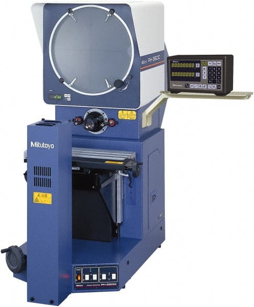 Mitutoyo - Optical Comparators & Profile Projectors Orientation: Horizontal Magnification: 10x - Makers Industrial Supply