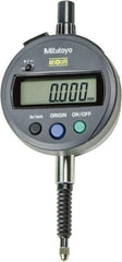 Mitutoyo - 0 to 12.7mm Range, 0.001mm Graduation, Electronic Drop Indicator - Lug Back, Accurate to 0.0001", LCD Display - Makers Industrial Supply