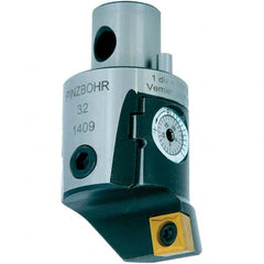 Modular Boring Head: Right Hand, Size A32 Uses CCMT 32.5 Inserts, Series PinzBOHR, Steel