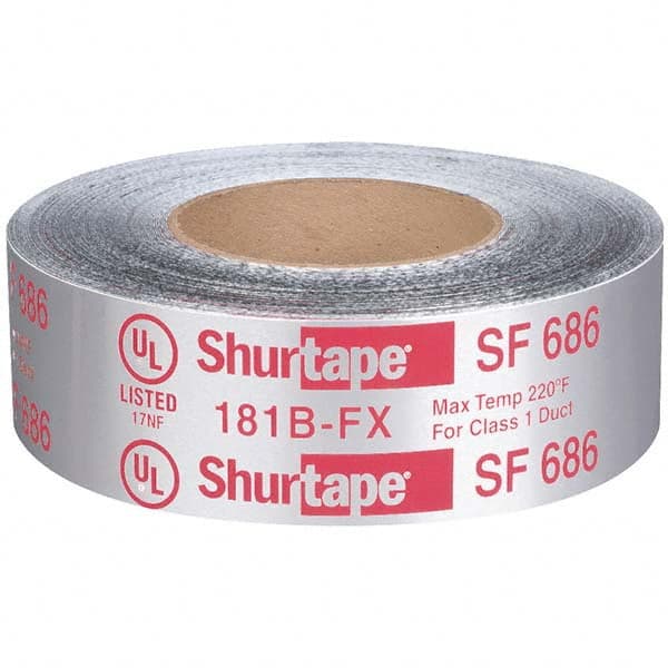 Shurtape - SF 686 UL 181B-FX Listed/Printed ShurMASTIC Butyl Foil Tape - Makers Industrial Supply