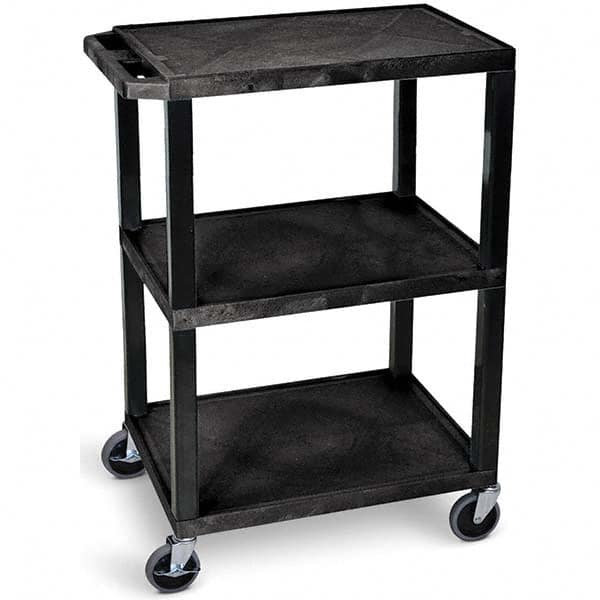 Luxor - Carts Type: Utility Cart Load Capacity (Lb.): 300 - Makers Industrial Supply