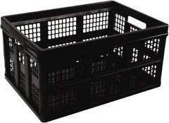 UNIVERSAL - 1 Compartment, 20-1/8" Wide x 10-3/4" High x 14-5/8" Deep, Portable Storage Box - Plastic, Black - Makers Industrial Supply