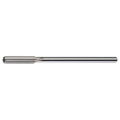 Chucking Reamer: 0.3543″ Dia, 7″ OAL, 1-3/4″ Flute Length, Straight Shank, High Speed Steel 6 Flute, RH