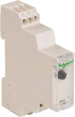 Schneider Electric - 100 hr Delay, Multiple Range SPDT Time Delay Relay - 8 Contact Amp, 24 to 240 VAC/VDC, Selector Switch - Makers Industrial Supply