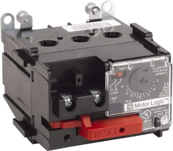 Square D - NEMA Size 00, 600 VAC, Thermal NEMA Overload Relay - For Use with Motor Logic - Makers Industrial Supply