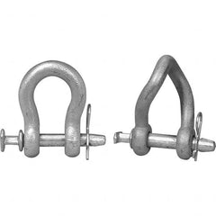 Campbell - Shackles Nominal Chain Size: 7/8 Load Limit (Ton): 8.00 - Makers Industrial Supply