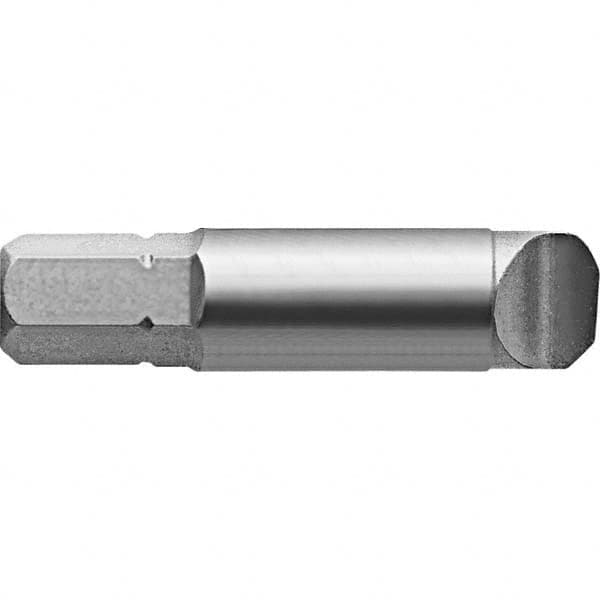 Apex - Slotted Screwdriver Bits Reversible: NonReversible Blade Width (Decimal Inch): 0.377 - Makers Industrial Supply