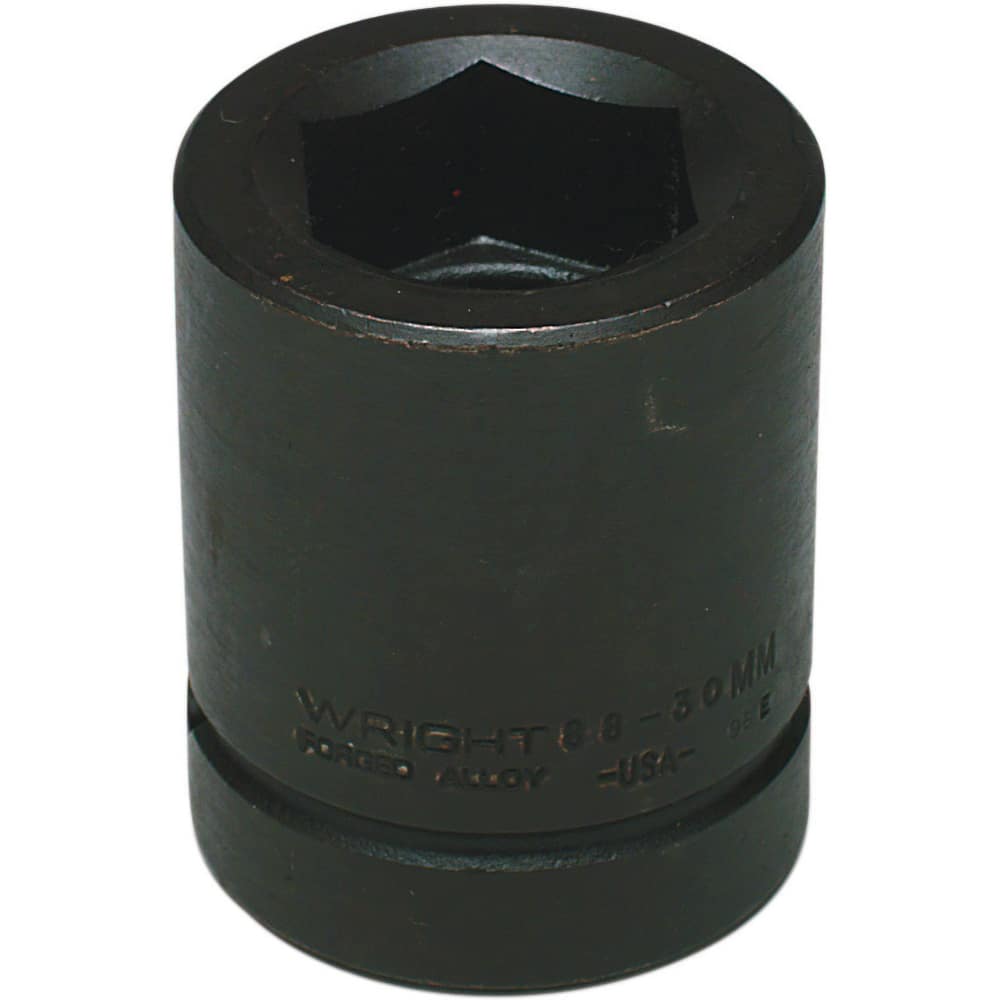 Wright Tool & Forge - Impact Sockets; Drive Size: 1 ; Size (mm): 48.0000 ; Type: Standard ; Style: Impact Socket ; Style: Impact Socket ; Style: Impact Socket - Exact Industrial Supply