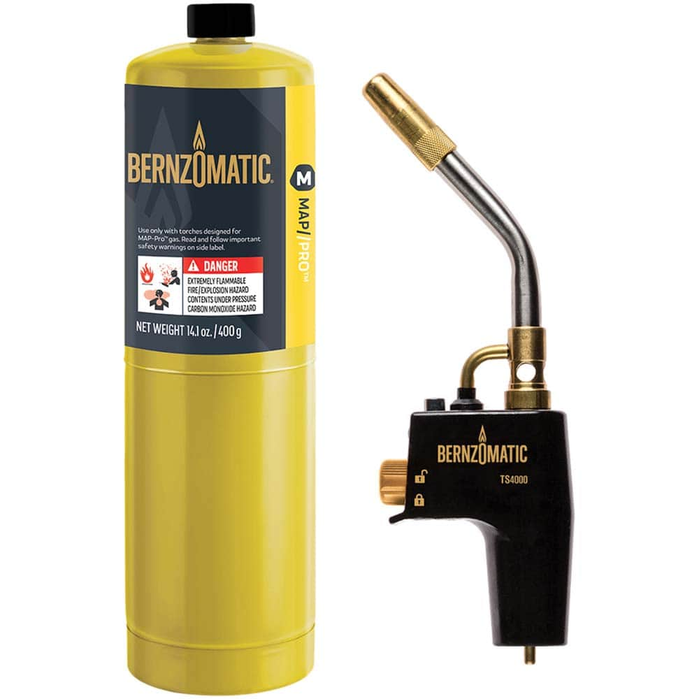 Bernzomatic - Propane & MAPP Torch Kits Type: Instant On/Off Torch Kit Fuel Type: Propylene M-P-P - Makers Industrial Supply