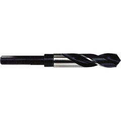 Irwin - 1-3/32" Drill, 118° Point, High Speed Steel Silver Deming & Reduced Shank Drill Bit - Makers Industrial Supply