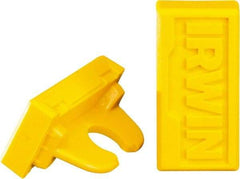 Irwin - Level Replacement End Cap Mount - Yellow, Use with 2500 & 2550 Series Levels - Makers Industrial Supply