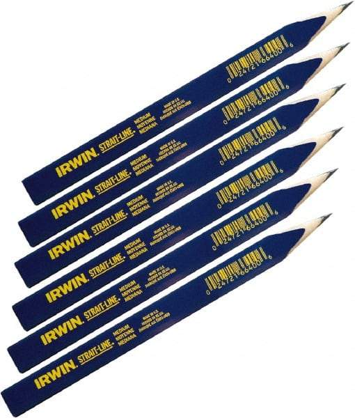 Irwin - Carpenter Pencils Type: Carpenter Pencil Material: Soft Lead - Makers Industrial Supply