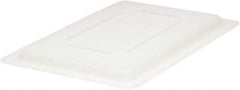 Rubbermaid - 18" Long x 12" Wide, Rectangular Polyethylene Lid - Snap-On, Use with FG350400, FG350700, FG350900 - Makers Industrial Supply