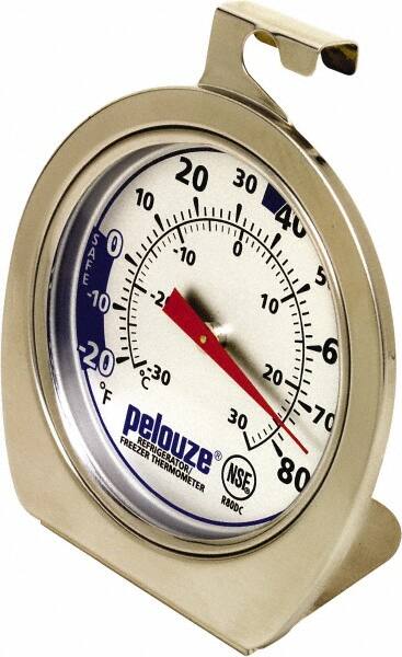 Rubbermaid - Cooking & Refrigeration Thermometers Type: Refrigeration Thermometer Maximum Temperature (F): 80 - Makers Industrial Supply