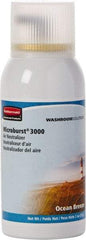 Rubbermaid - 2 oz Air Freshener Dispenser Aerosol Refill - Ocean Breeze, Compatible with Microburst 3000 Dispensers - Makers Industrial Supply