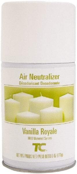 Rubbermaid - 5.25 oz Air Freshener Dispenser Aerosol Refill - Vanilla, Compatible with Standard Aerosol Dispensers - Makers Industrial Supply