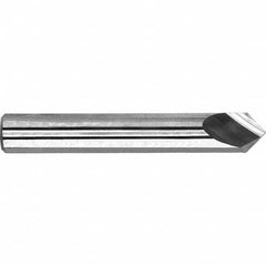 Melin Tool - 1/2" Diam 2 Flute Single End Solid Carbide Chamfer Mill - Makers Industrial Supply