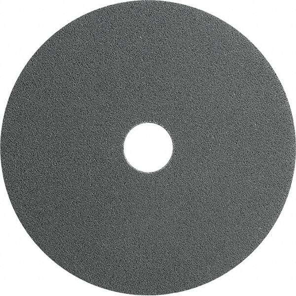 WALTER Surface Technologies - 6" Diam, 1/4" Face Width, 1" Center Hole, Fine Grade, Silicon Carbide Deburring Wheel - Unitized, Medium Grade, 7,500 RPM - Makers Industrial Supply