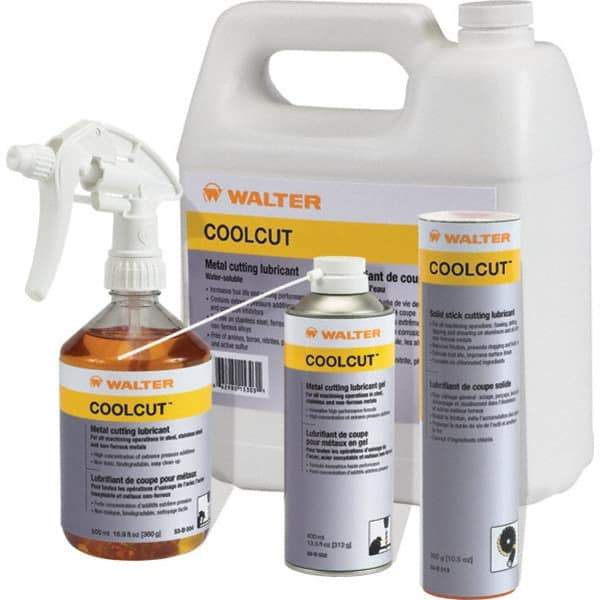 WALTER Surface Technologies - CoolCut, 55 Gal Bottle Cutting Fluid - Liquid, For Broaching, Drilling, Milling, Reaming, Sawing, Shearing, Tapping - Makers Industrial Supply