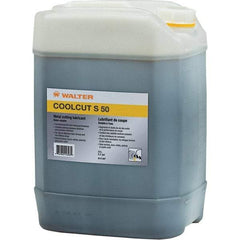 WALTER Surface Technologies - CoolCut, 20 L Bottle Cutting Fluid - Liquid, For Broaching, Drilling, Milling, Reaming, Sawing, Shearing, Tapping - Makers Industrial Supply