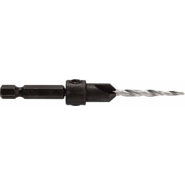 Irwin - Adjustable-Depth Drill Countersinks Cutter Head Diameter (Inch): 5/16 Drill Size Compatibility (Decimal Inch): 0.1406 - Makers Industrial Supply