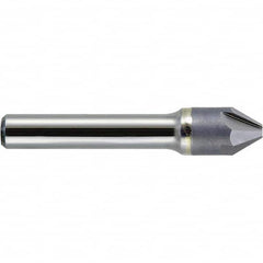 Melin Tool - 5/8" Head Diam, 3/8" Shank Diam, 4 Flute 82° Solid Carbide Countersink - Makers Industrial Supply