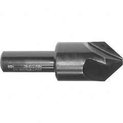 Melin Tool - 3/16" Head Diam, 3/16" Shank Diam, 4 Flute 90° High Speed Steel Countersink - Makers Industrial Supply