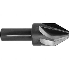 Melin Tool - 7/8" Head Diam, 1/2" Shank Diam, 6 Flute 120° High Speed Steel Countersink - Makers Industrial Supply