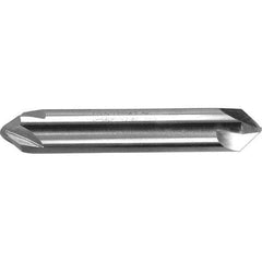 Melin Tool - 1/8" Head Diam, 1/8" Shank Diam, 4 Flute 120° High Speed Steel Countersink - Makers Industrial Supply