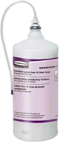 Rubbermaid - 800 mL Dispenser Refill Lotion Hand Cleaner - White, Fragrance Free Scent - Makers Industrial Supply