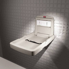 Rubbermaid - Baby Changing Station - 23" Long x 4" High x 34.1" Wide - Makers Industrial Supply