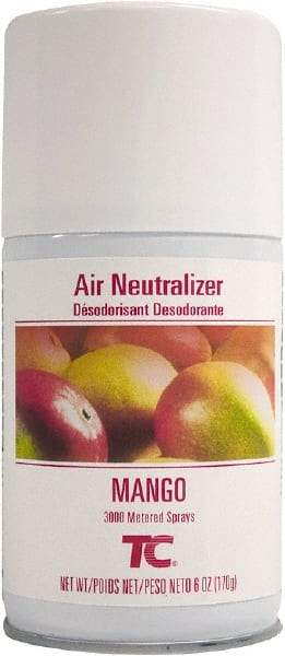 Rubbermaid - 5.25 oz Air Freshener Dispenser Aerosol Refill - Mango, Compatible with Standard Aerosol Dispensers - Makers Industrial Supply