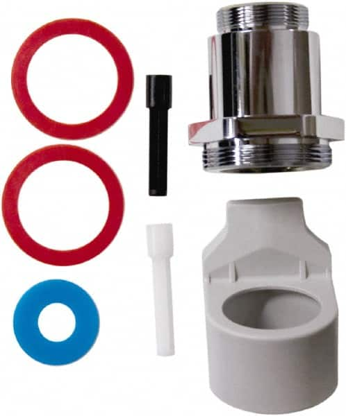 Rubbermaid - Flush Valve/Flushometer Repair Kits & Parts Type: Crane Valve Adapter Kit For Use With: Auto Flush Sidemount System - Makers Industrial Supply