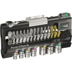 Wera - Screwdriver Bit Sets Type: Bit Set Drive Size: 1/4 (Inch) - Makers Industrial Supply