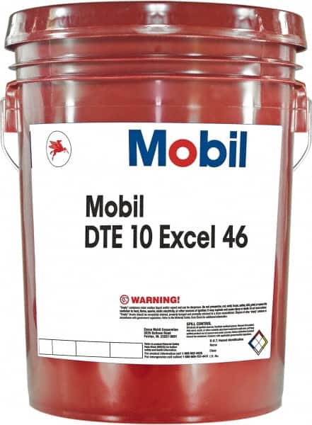 Mobil - 5 Gal Pail Mineral Hydraulic Oil - ISO 46 - Makers Industrial Supply