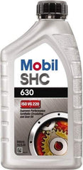 Mobil - 1 Qt Bottle, Synthetic Gear Oil - ISO 220 - Makers Industrial Supply