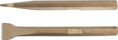 Ampco - Stiff Aluminum Bronze Alloy Straight Scraper - 1-1/4" Blade Width - Makers Industrial Supply