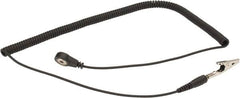 PRO-SAFE - Grounding Cords Anti-Static Equipment Compatibility: Grounding Wrist Strap Coiled or Straight Cord: Coiled - Makers Industrial Supply