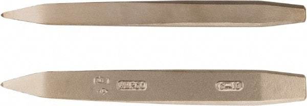 Ampco - 15" OAL x 1-3/4" Blade Width Nonsparking Concrete Chisel - 1-3/4" Tip - Makers Industrial Supply